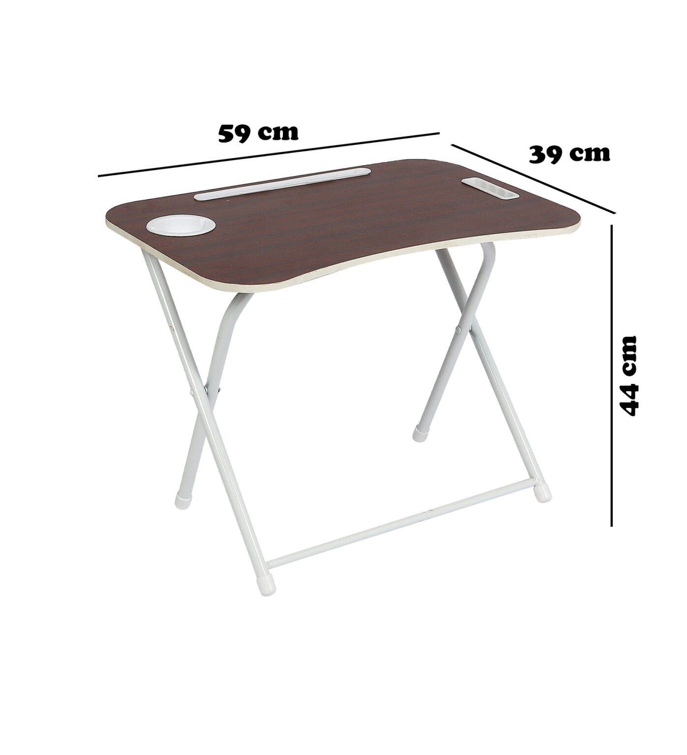 Foldable Table Chair Set Brown (3-6 yrs)